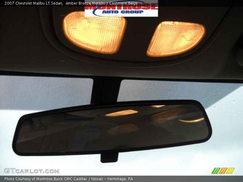 Amber Bronze Metallic / Cashmere Beige 2007 Chevrolet Malibu LT Sedan