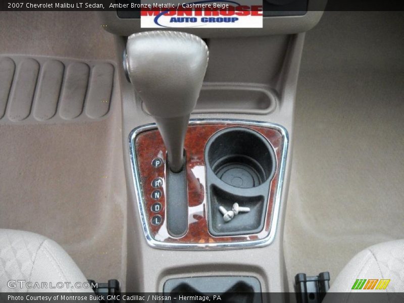 Amber Bronze Metallic / Cashmere Beige 2007 Chevrolet Malibu LT Sedan