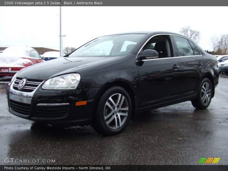 Black / Anthracite Black 2006 Volkswagen Jetta 2.5 Sedan