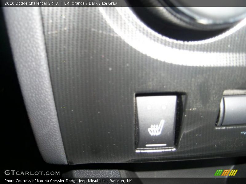 HEMI Orange / Dark Slate Gray 2010 Dodge Challenger SRT8