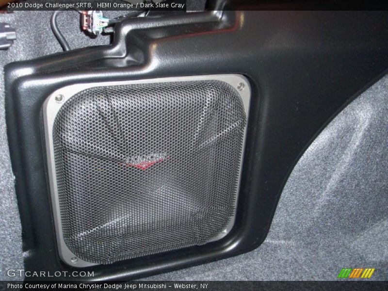 HEMI Orange / Dark Slate Gray 2010 Dodge Challenger SRT8