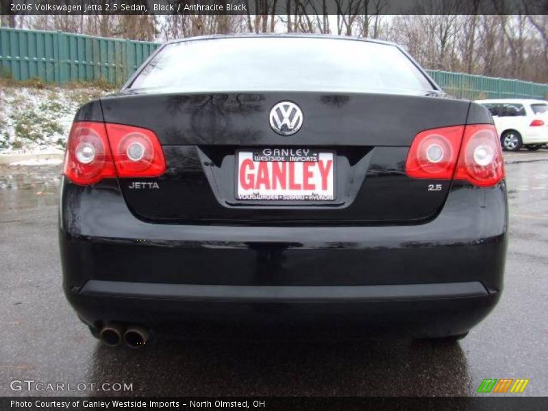 Black / Anthracite Black 2006 Volkswagen Jetta 2.5 Sedan