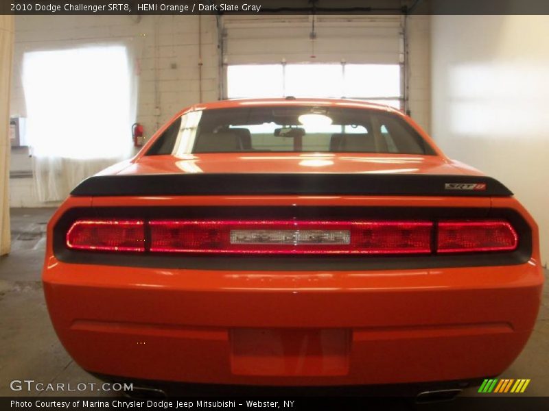 HEMI Orange / Dark Slate Gray 2010 Dodge Challenger SRT8