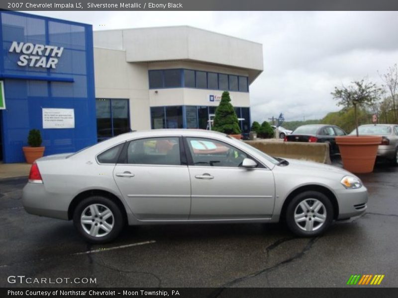 Silverstone Metallic / Ebony Black 2007 Chevrolet Impala LS
