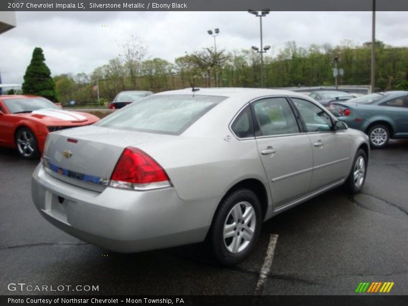 Silverstone Metallic / Ebony Black 2007 Chevrolet Impala LS