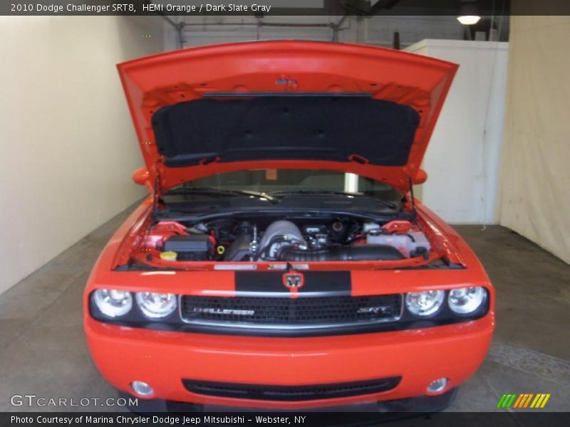 HEMI Orange / Dark Slate Gray 2010 Dodge Challenger SRT8