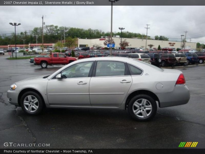 Silverstone Metallic / Ebony Black 2007 Chevrolet Impala LS