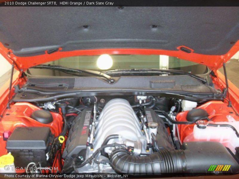 HEMI Orange / Dark Slate Gray 2010 Dodge Challenger SRT8