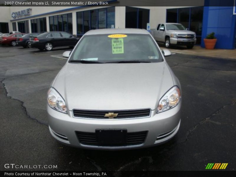 Silverstone Metallic / Ebony Black 2007 Chevrolet Impala LS