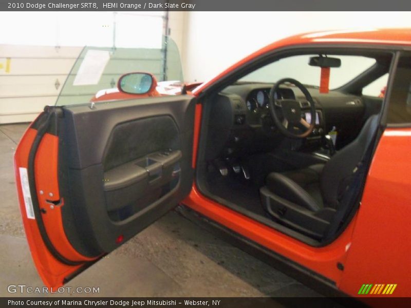 HEMI Orange / Dark Slate Gray 2010 Dodge Challenger SRT8