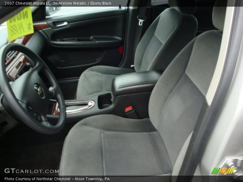 Silverstone Metallic / Ebony Black 2007 Chevrolet Impala LS