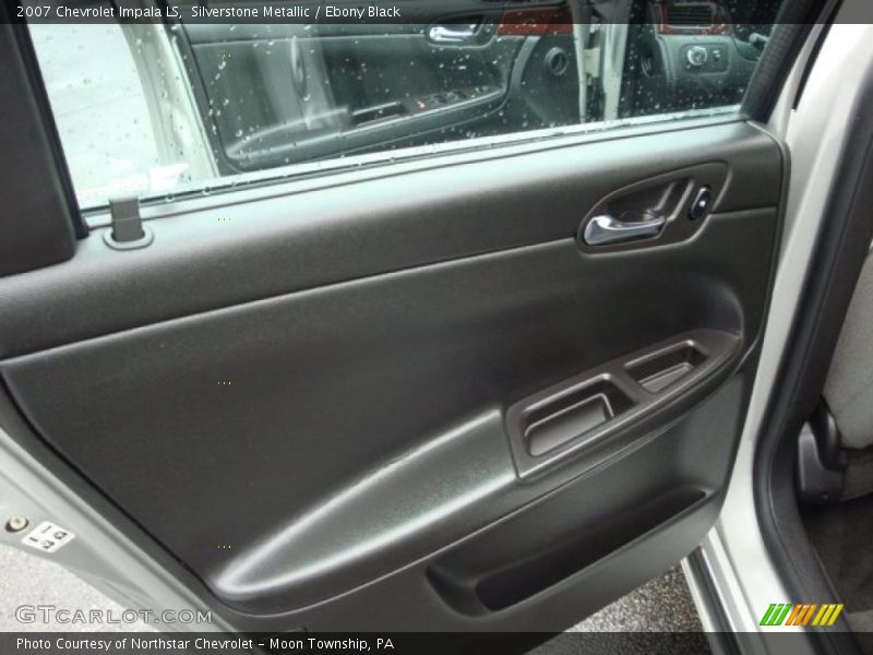 Silverstone Metallic / Ebony Black 2007 Chevrolet Impala LS