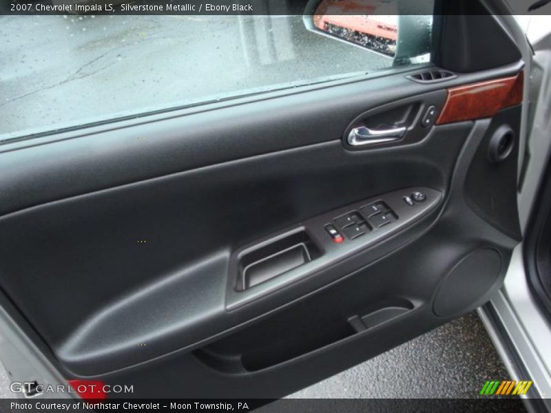 Silverstone Metallic / Ebony Black 2007 Chevrolet Impala LS