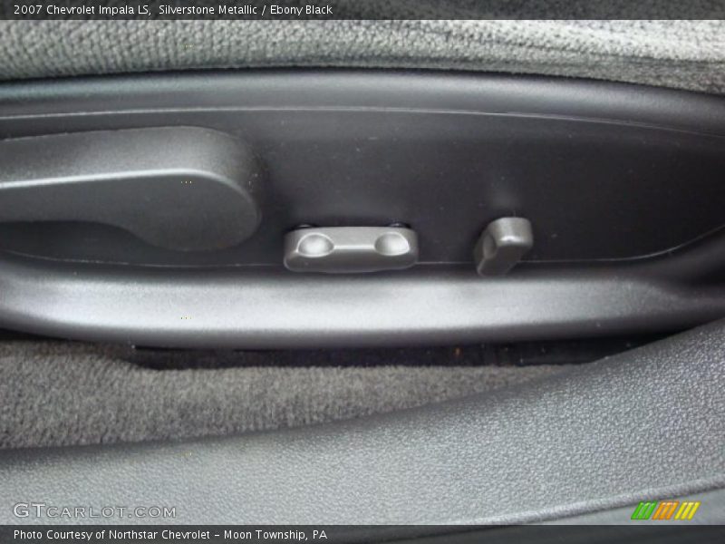Silverstone Metallic / Ebony Black 2007 Chevrolet Impala LS
