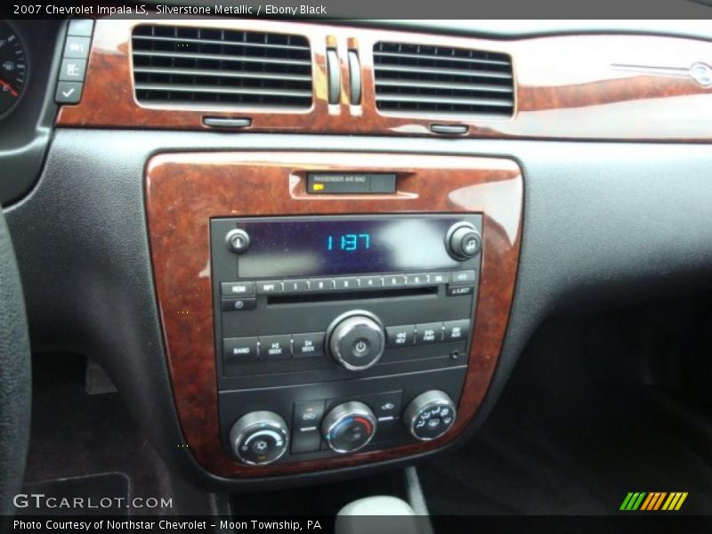 Silverstone Metallic / Ebony Black 2007 Chevrolet Impala LS