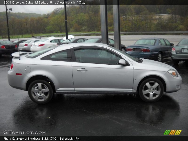 Ultra Silver Metallic / Gray 2008 Chevrolet Cobalt LS Sedan