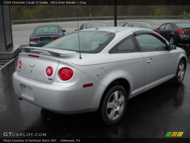 Ultra Silver Metallic / Gray 2008 Chevrolet Cobalt LS Sedan