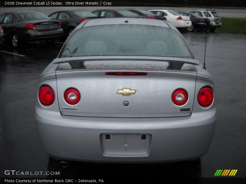 Ultra Silver Metallic / Gray 2008 Chevrolet Cobalt LS Sedan