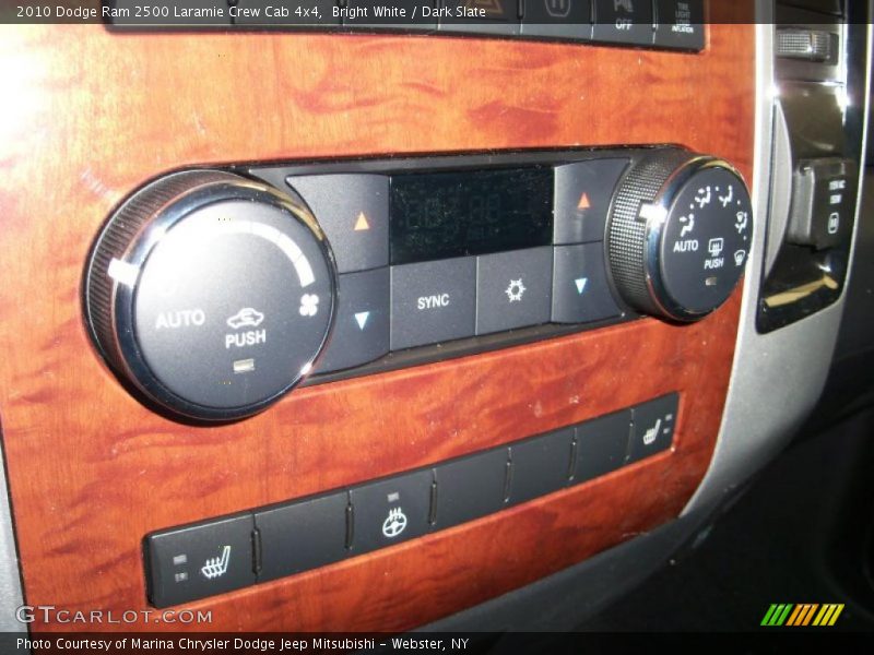 Bright White / Dark Slate 2010 Dodge Ram 2500 Laramie Crew Cab 4x4