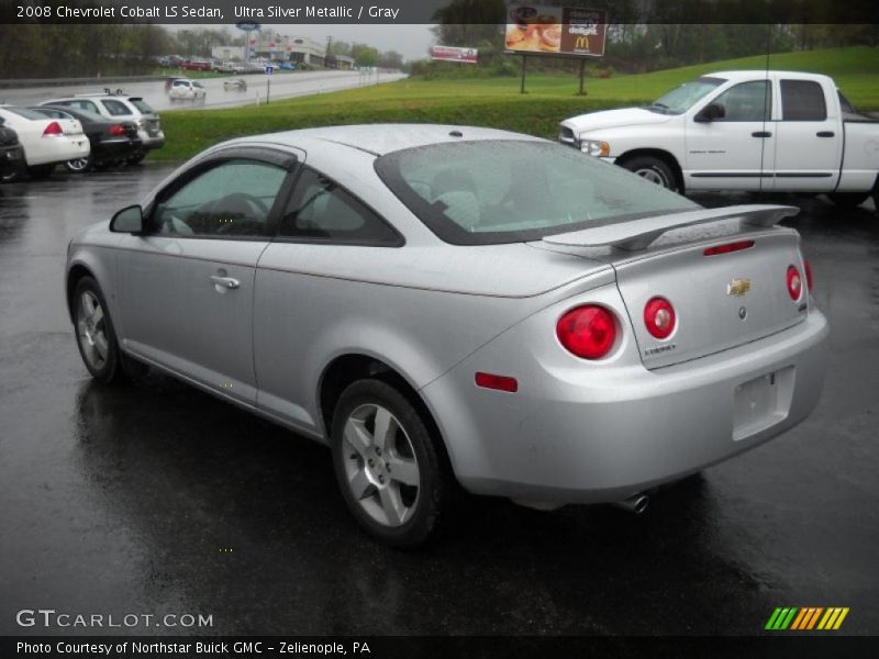 Ultra Silver Metallic / Gray 2008 Chevrolet Cobalt LS Sedan