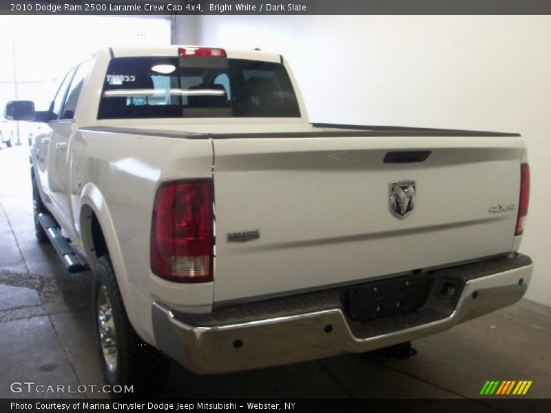 Bright White / Dark Slate 2010 Dodge Ram 2500 Laramie Crew Cab 4x4