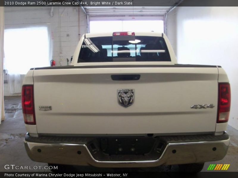 Bright White / Dark Slate 2010 Dodge Ram 2500 Laramie Crew Cab 4x4