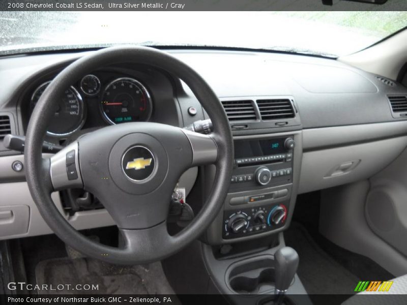 Ultra Silver Metallic / Gray 2008 Chevrolet Cobalt LS Sedan