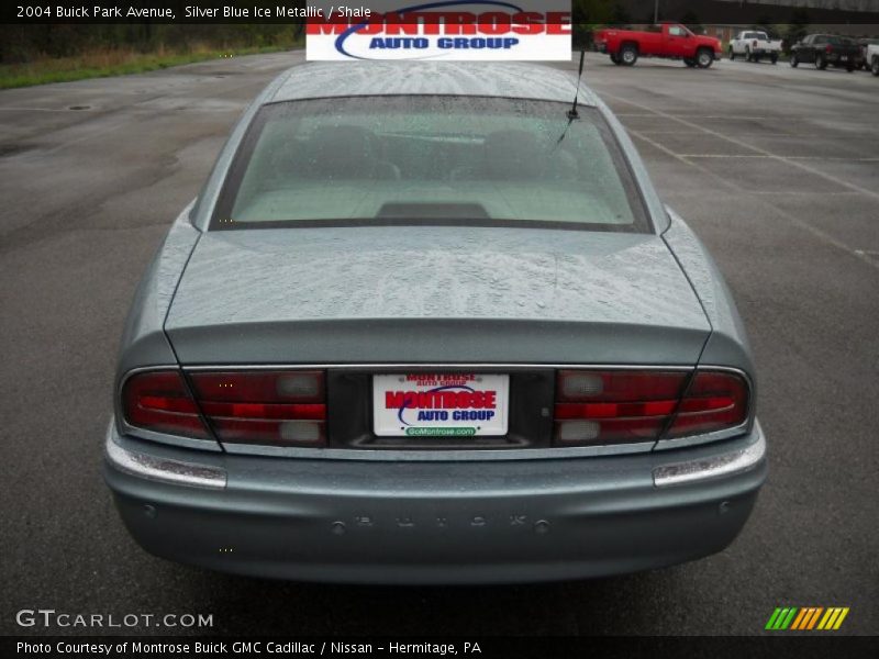 Silver Blue Ice Metallic / Shale 2004 Buick Park Avenue