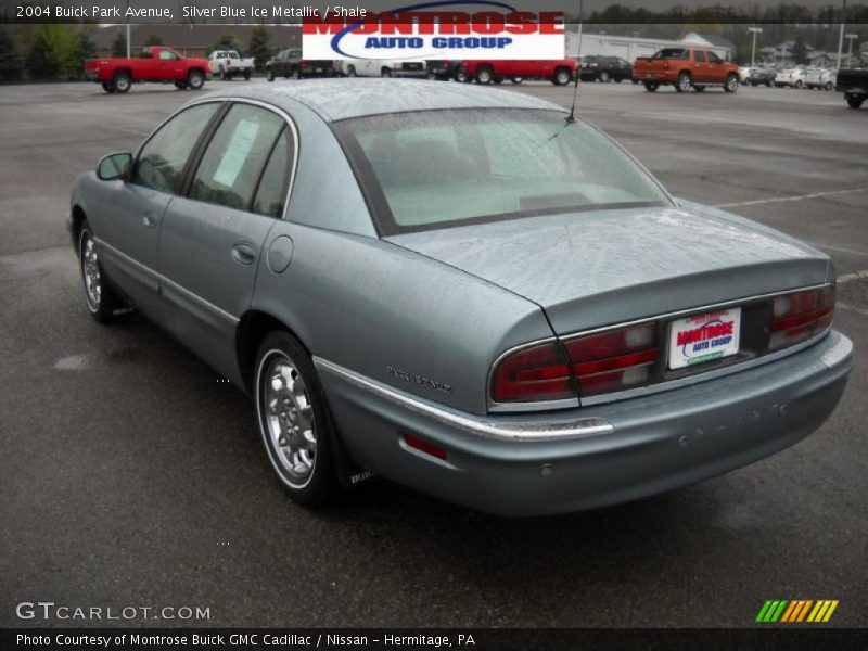 Silver Blue Ice Metallic / Shale 2004 Buick Park Avenue
