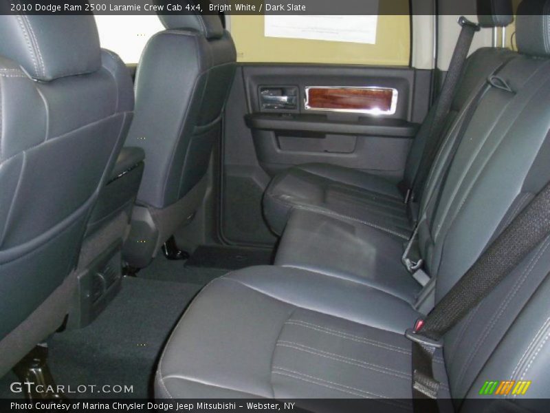 Bright White / Dark Slate 2010 Dodge Ram 2500 Laramie Crew Cab 4x4
