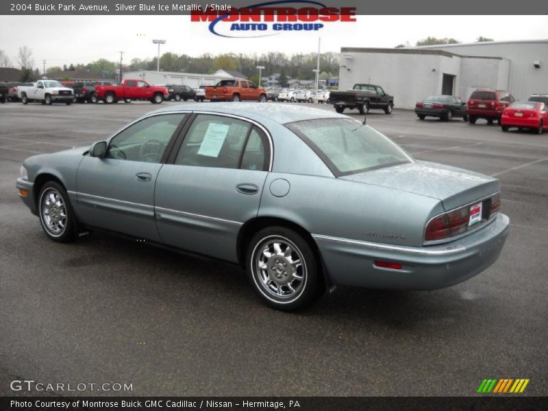 Silver Blue Ice Metallic / Shale 2004 Buick Park Avenue