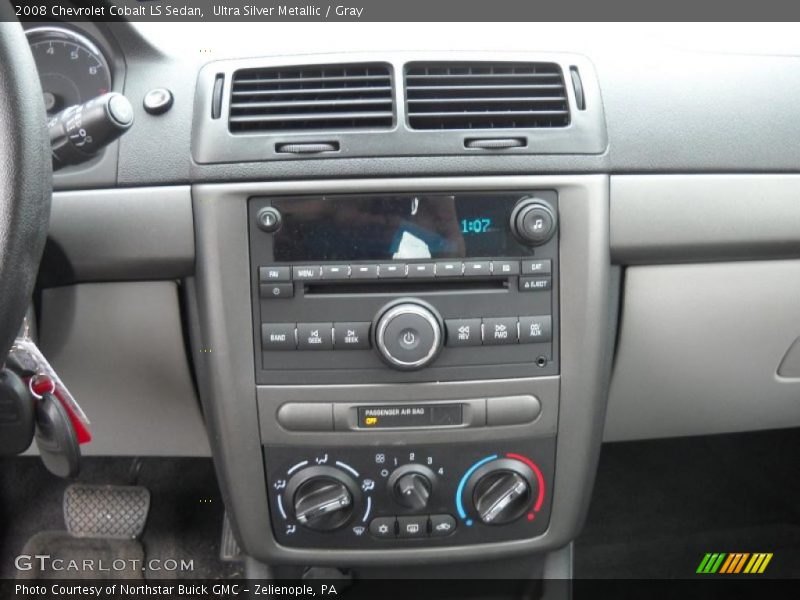 Ultra Silver Metallic / Gray 2008 Chevrolet Cobalt LS Sedan
