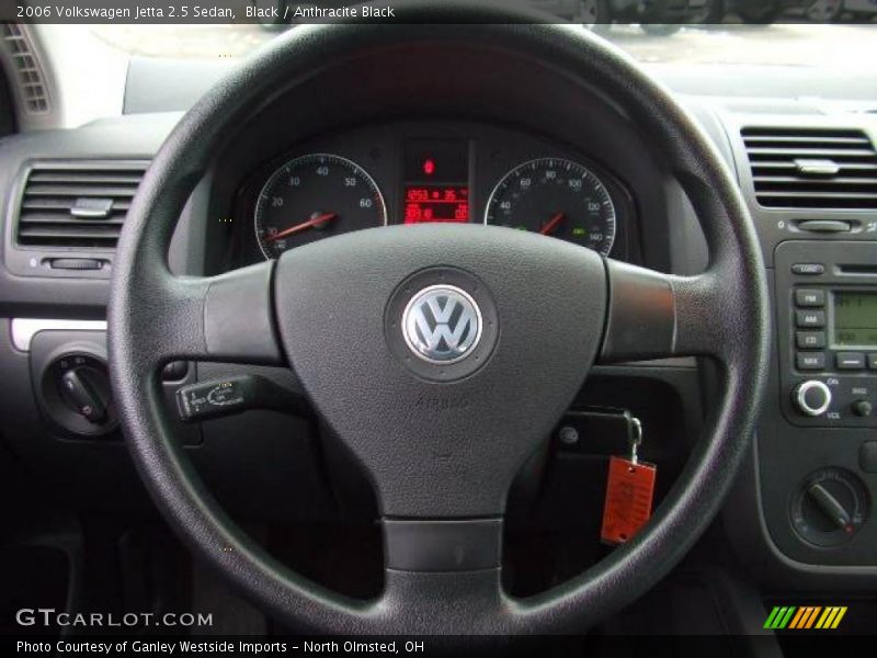 Black / Anthracite Black 2006 Volkswagen Jetta 2.5 Sedan