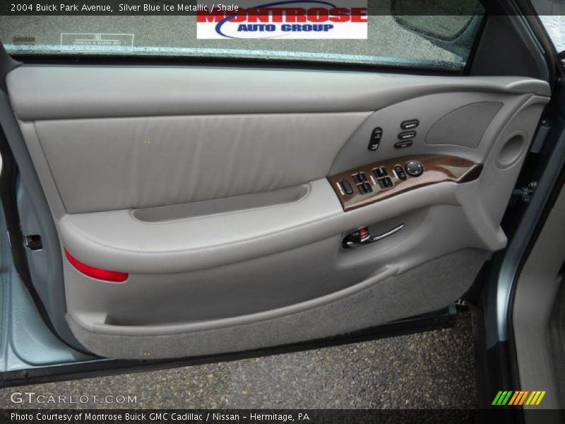 Silver Blue Ice Metallic / Shale 2004 Buick Park Avenue