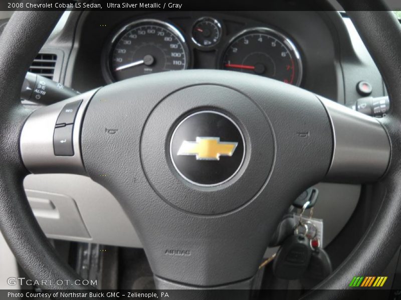 Ultra Silver Metallic / Gray 2008 Chevrolet Cobalt LS Sedan