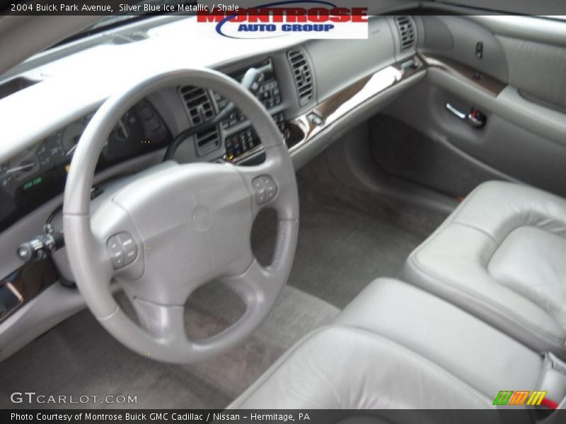 Silver Blue Ice Metallic / Shale 2004 Buick Park Avenue