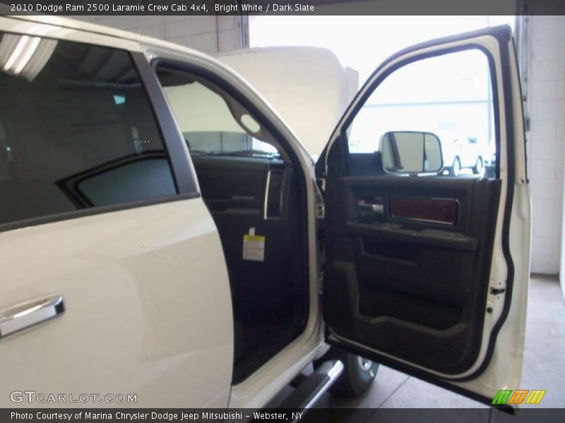 Bright White / Dark Slate 2010 Dodge Ram 2500 Laramie Crew Cab 4x4