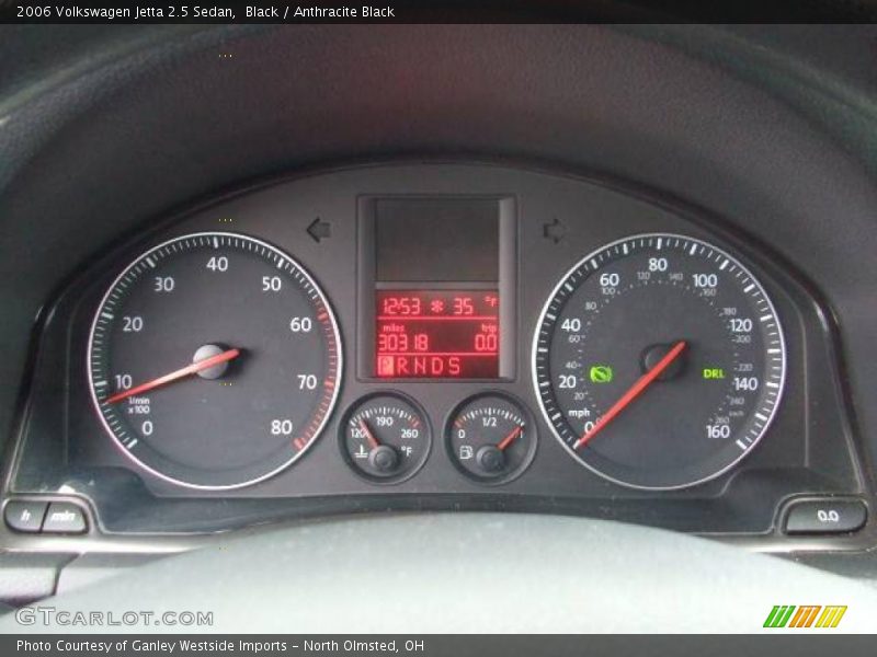 Black / Anthracite Black 2006 Volkswagen Jetta 2.5 Sedan