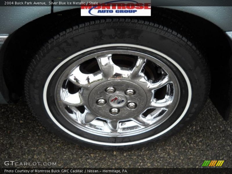 Silver Blue Ice Metallic / Shale 2004 Buick Park Avenue