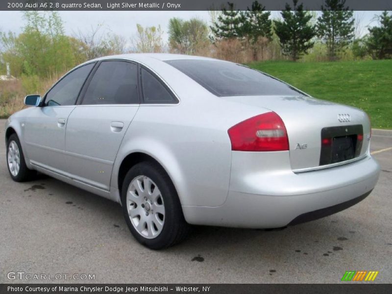 Light Silver Metallic / Onyx 2000 Audi A6 2.8 quattro Sedan
