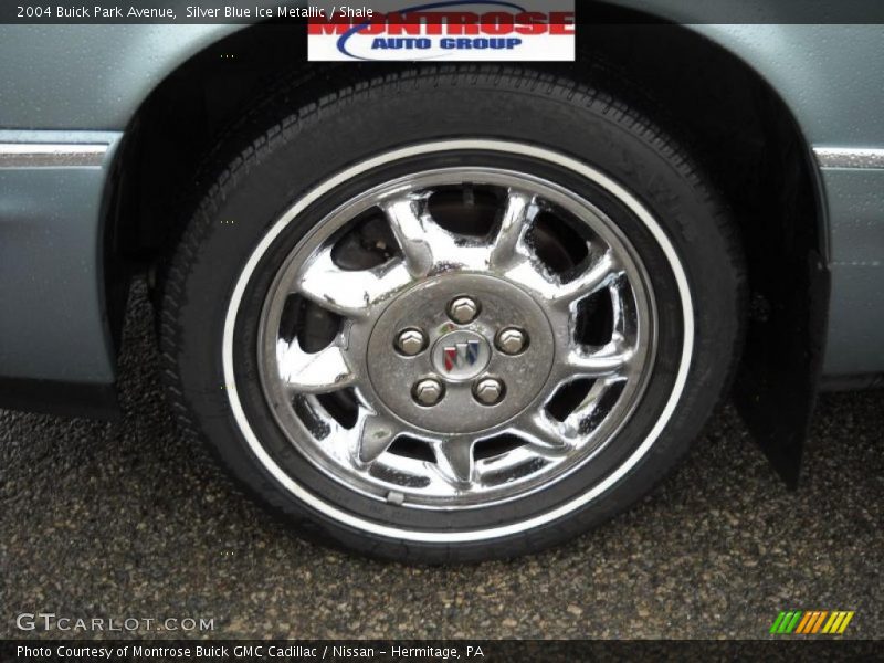 Silver Blue Ice Metallic / Shale 2004 Buick Park Avenue