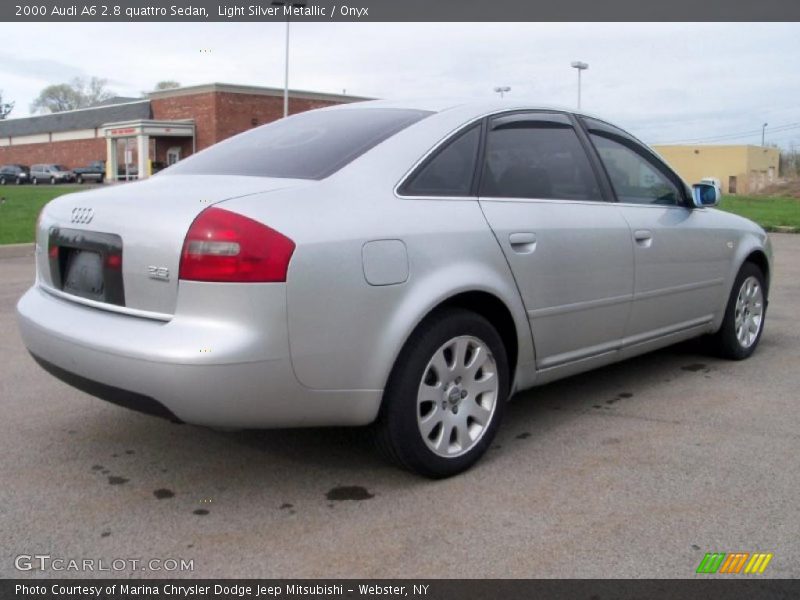 Light Silver Metallic / Onyx 2000 Audi A6 2.8 quattro Sedan