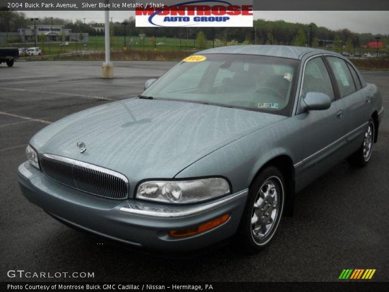 Silver Blue Ice Metallic / Shale 2004 Buick Park Avenue