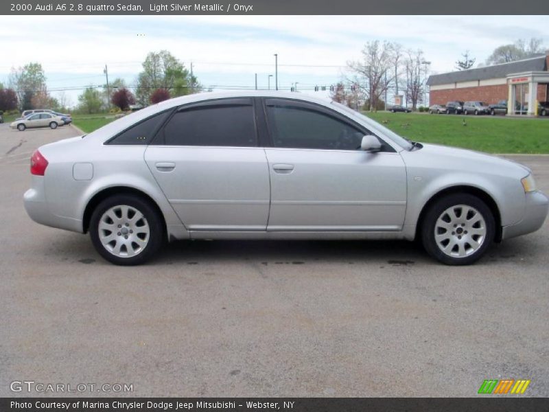 Light Silver Metallic / Onyx 2000 Audi A6 2.8 quattro Sedan