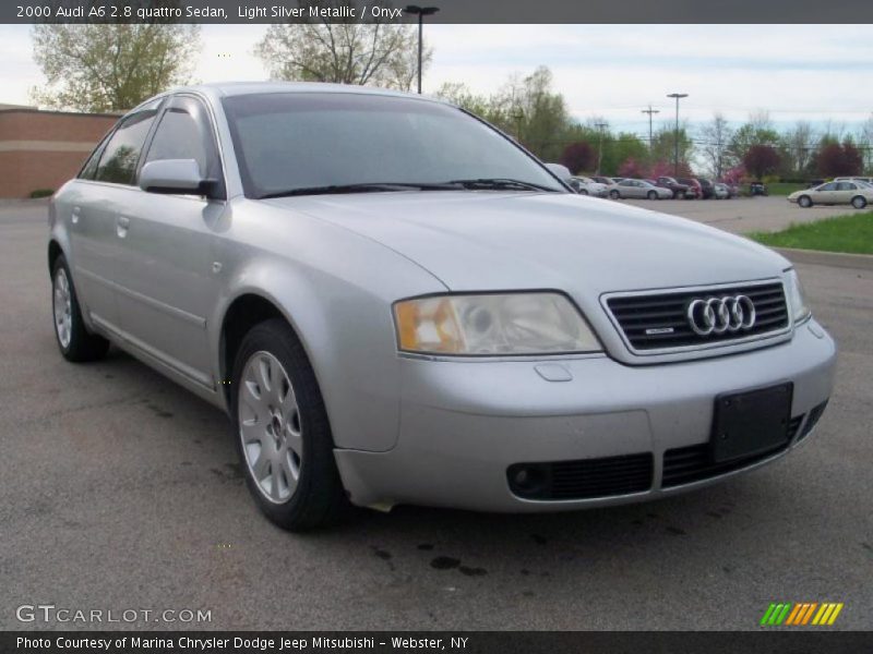 Light Silver Metallic / Onyx 2000 Audi A6 2.8 quattro Sedan