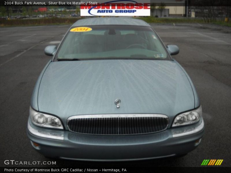 Silver Blue Ice Metallic / Shale 2004 Buick Park Avenue