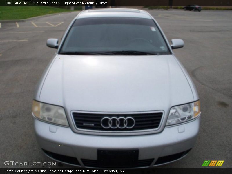 Light Silver Metallic / Onyx 2000 Audi A6 2.8 quattro Sedan