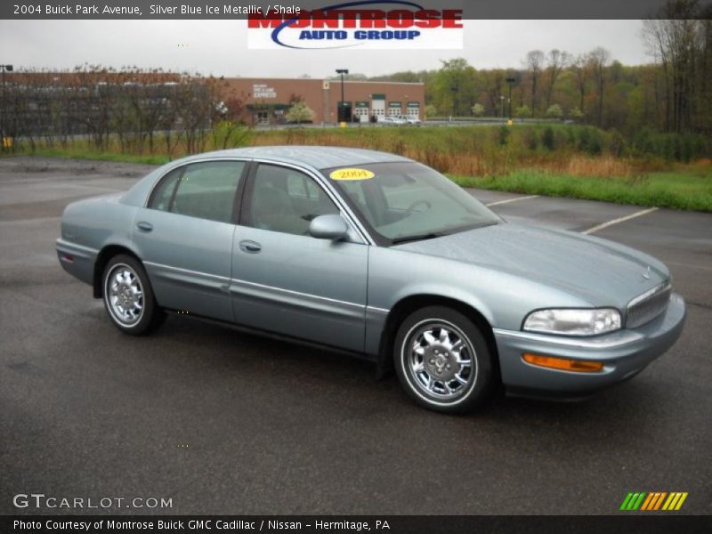 Silver Blue Ice Metallic / Shale 2004 Buick Park Avenue