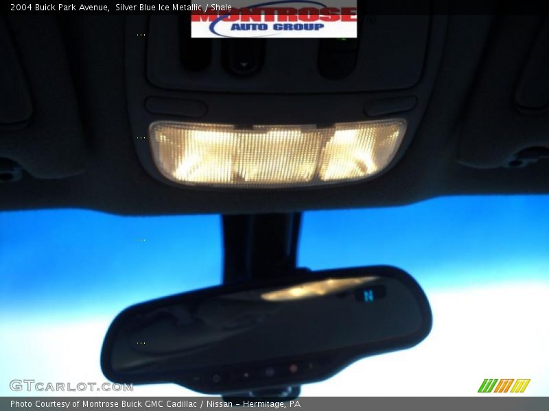 Silver Blue Ice Metallic / Shale 2004 Buick Park Avenue