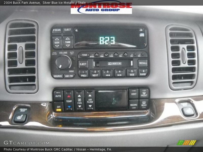 Silver Blue Ice Metallic / Shale 2004 Buick Park Avenue